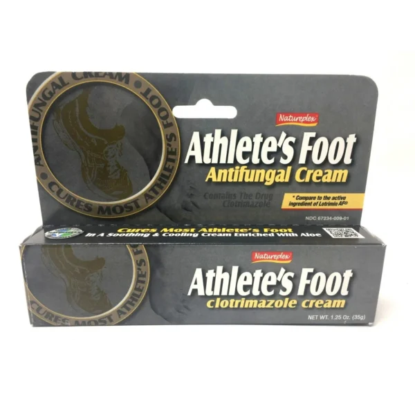 Athlete's Foot Antifungal Cream Cures Pack of one