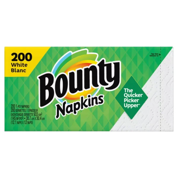 BOUNTY NAPKINS 200 CT.