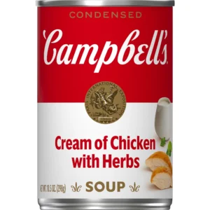 CREAM OF CHICKEN AND HERBS