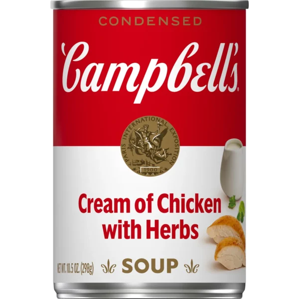 CREAM OF CHICKEN AND HERBS