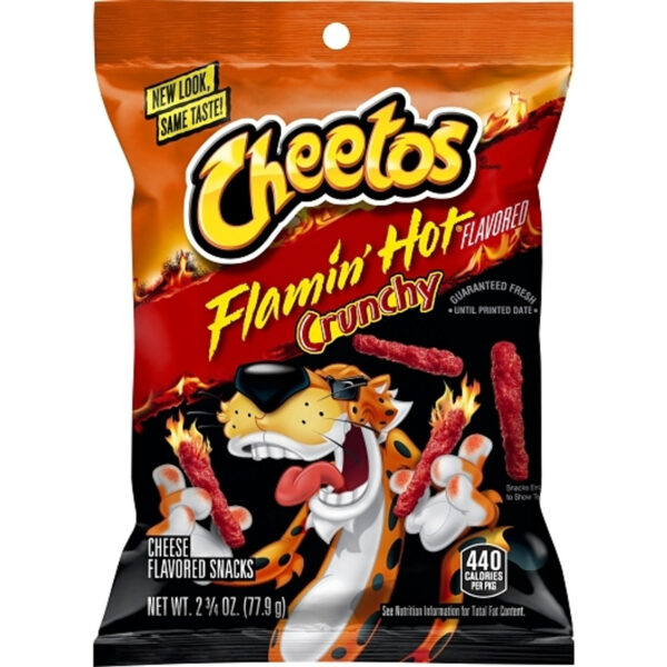 CRUNCHY FLAMIN HOT CHEETOS