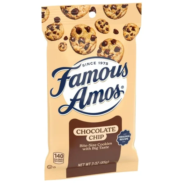 FAMOUS AMOS COOKIES 3 OZ