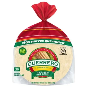 GUERRERO WHITE CORN TORTILLAS 30 COUNT