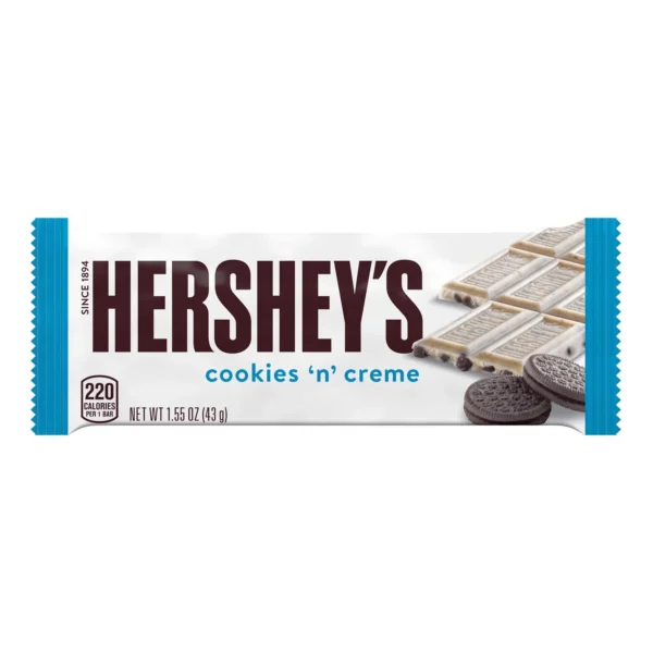 HERSHEYS COOKIE AND CREME 1.55 OZ