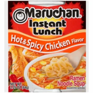 MARUCHAN HOT AND SPICY CHICKEN NOODLES