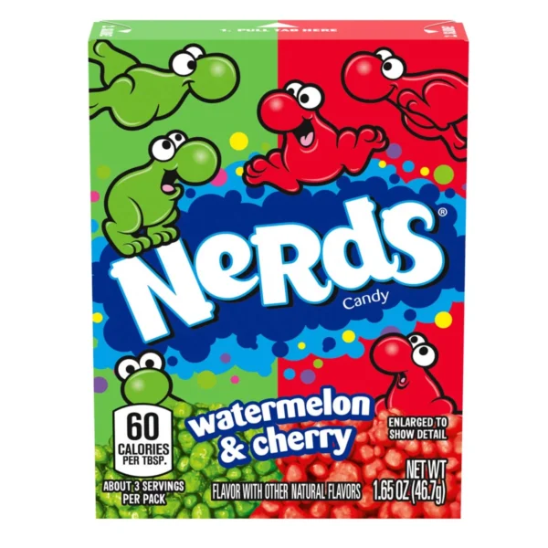 NERDS WATERMELON CHERRY 1.65 OZ