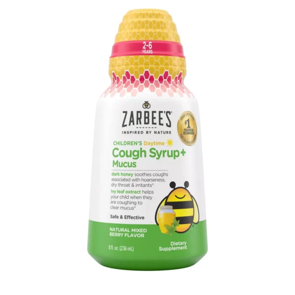 Zarbee's Naturals Kids' Cough + Mucus Daytime Syrup - Mixed Berry