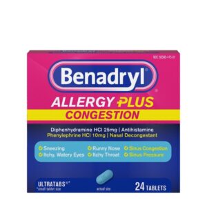 benadryl congestion